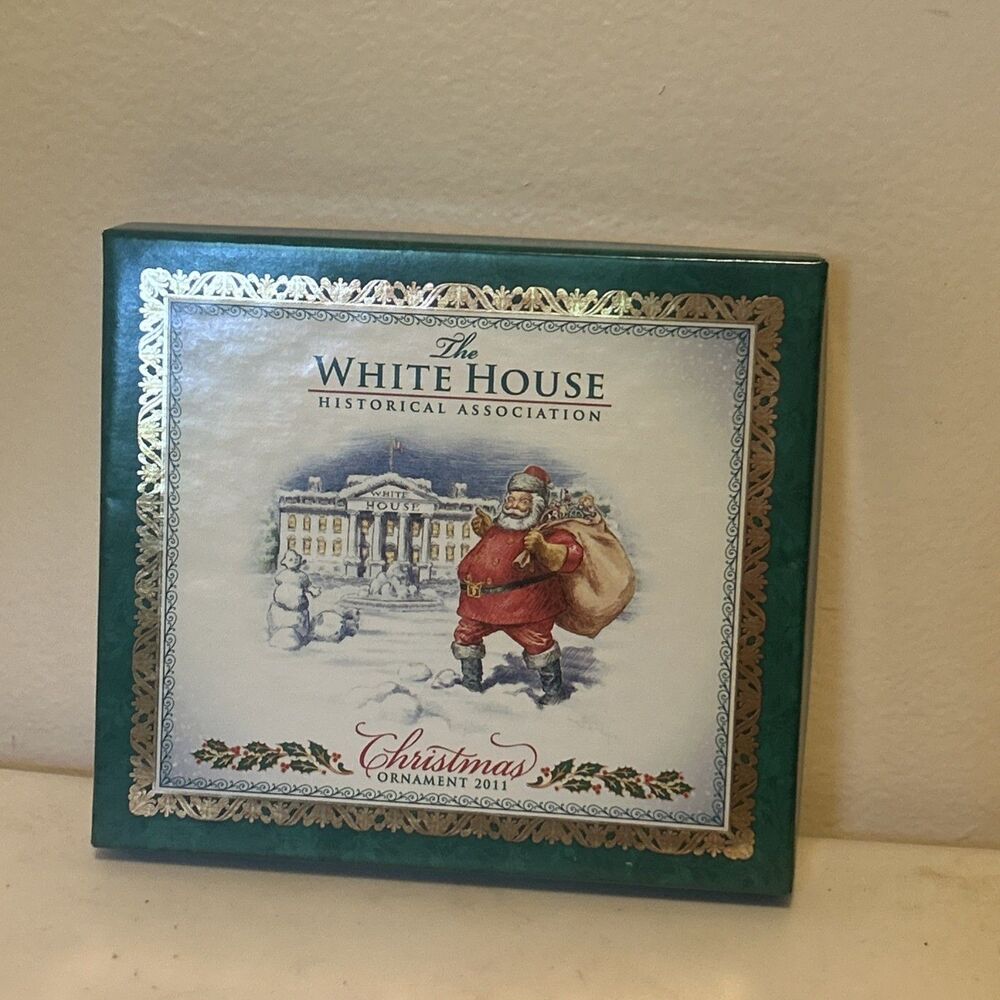 The White House Historical Association 2011 Christmas Ornament New In Box